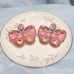 🦋Spice Market Beautiful Butterfly Statement Earrings